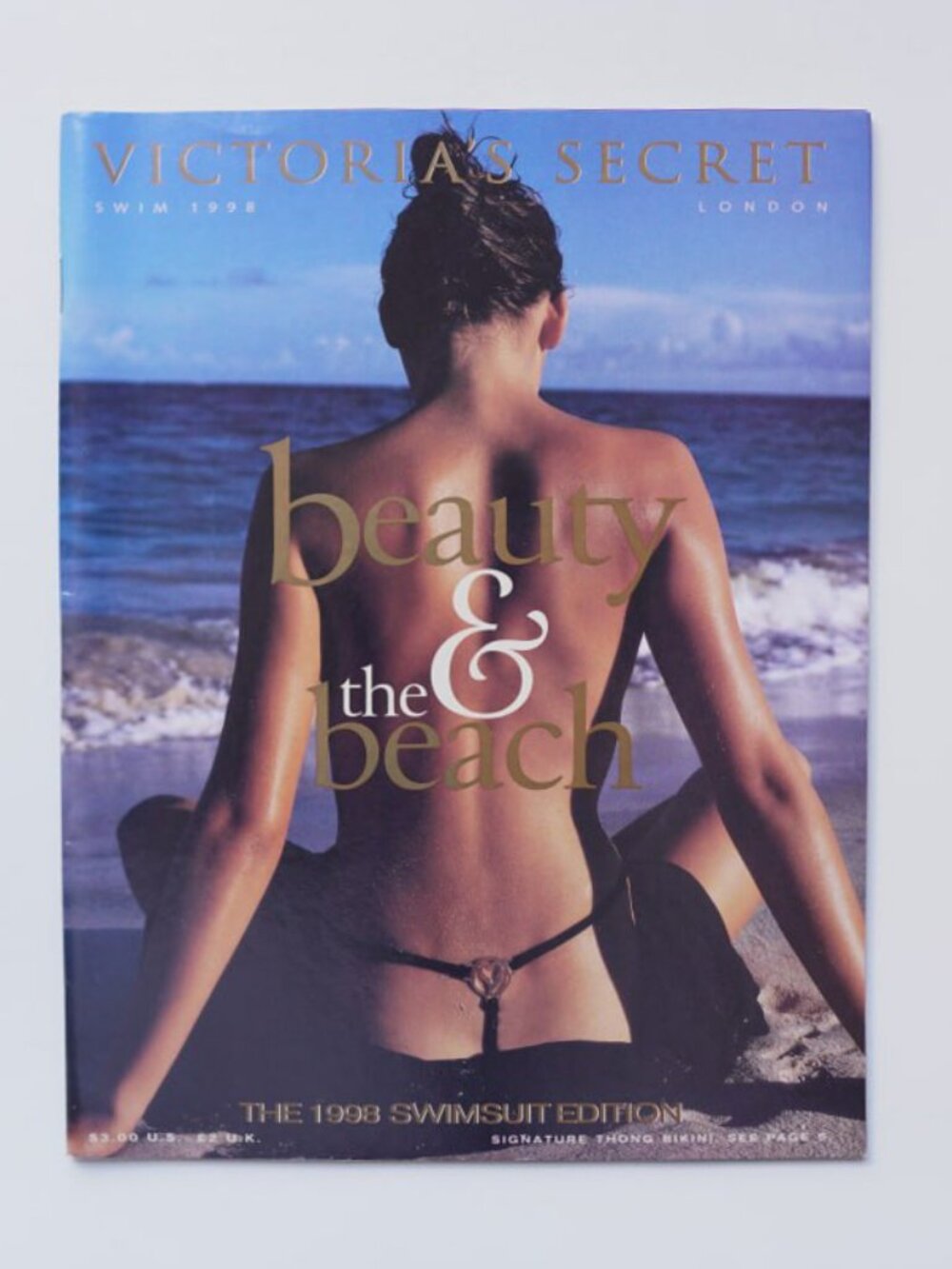 Victoria's Secret Swim 1998 Beauty & the Beach Swimsuit Catalog Vintage Swimwear